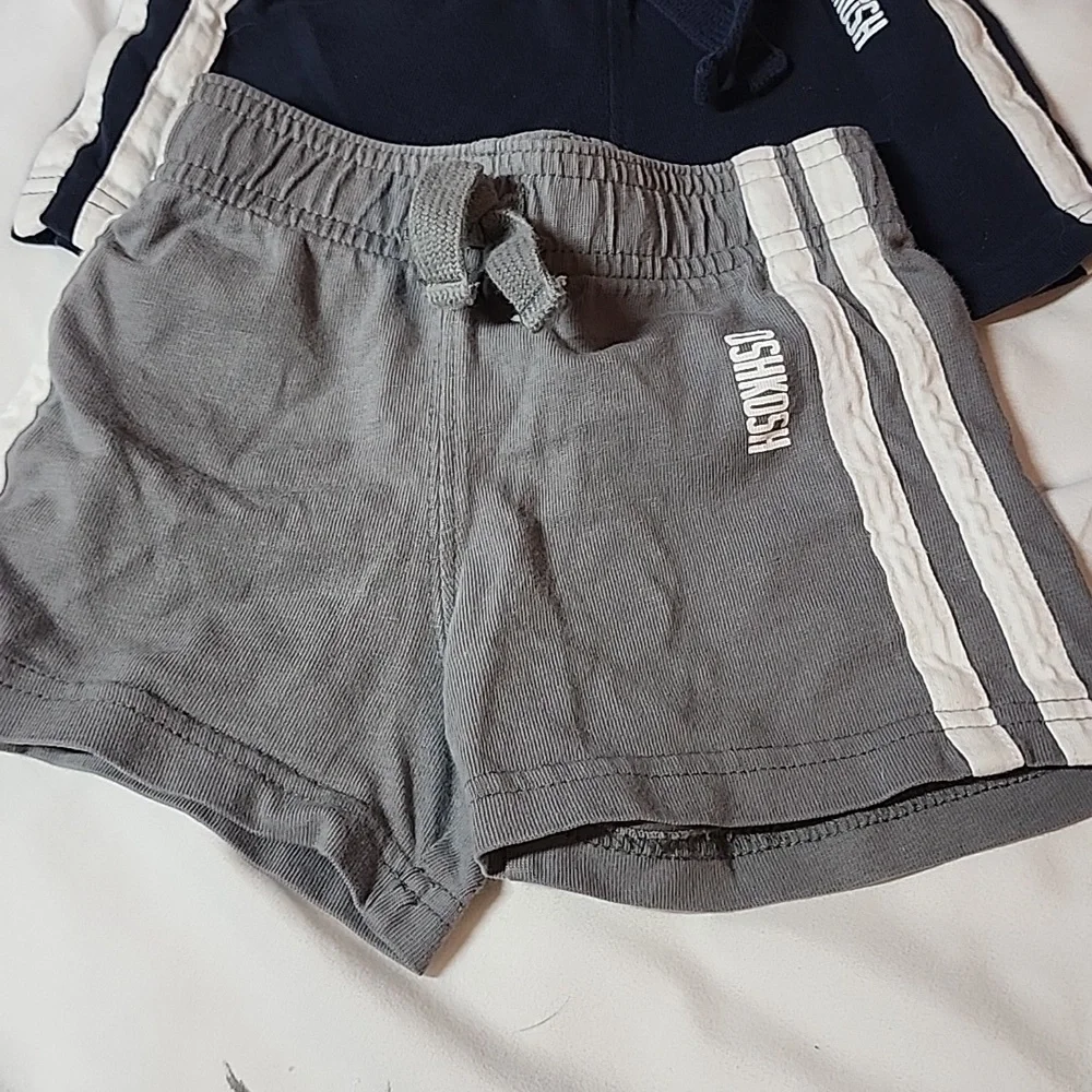 Oshkosh 2 pair of shorts 9 months